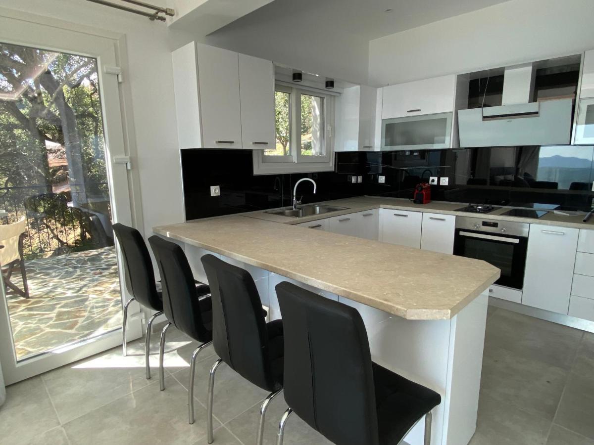 Rizaria Sea View House Villa Spartylas Exterior photo