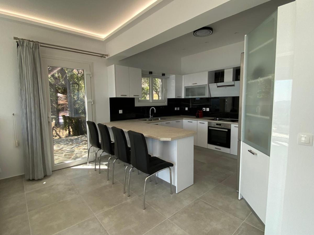 Rizaria Sea View House Villa Spartylas Exterior photo