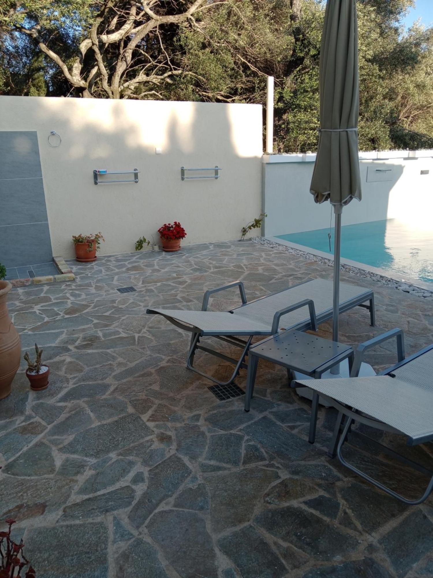 Rizaria Sea View House Villa Spartylas Exterior photo